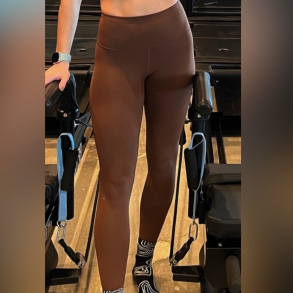 Lululemon Align 28" Size 4 Java Brown - image 1